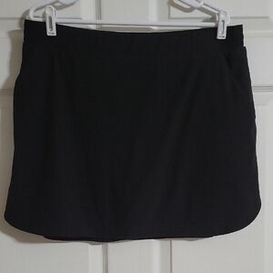 Calia By Carry Underwood Classic Black Quick Dry Women's Skort